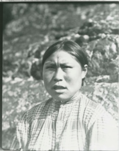 Image of Eskimo [Inuk] woman  [Maria Jararuse Martin]